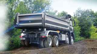 Truck rear axle systems